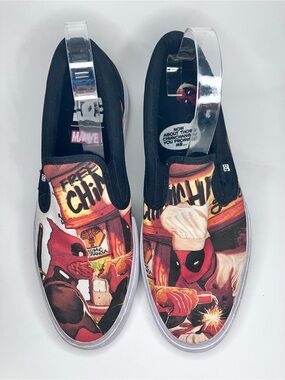 DC Shoes Deadpool Slip On Skateboard Shoe Size 10
